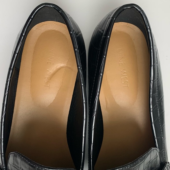 Nine West Wnnita3 Animal Print Slip On Loafers - Picture 9 of 13